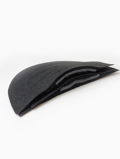 Constructed Shoulder Pads, Siyah