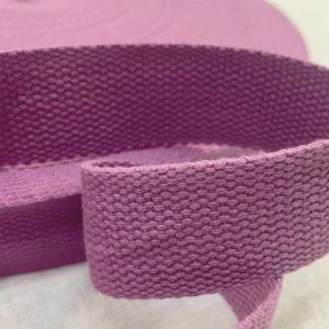 Pamuklu Polyester Şerit 30mm (1¼”), Leylak