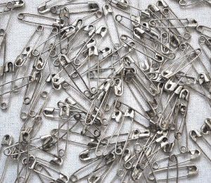 Safety Toplu İğneler, Nickel Renk