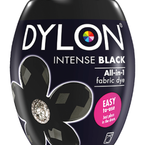 Dylon Kumaş Dye Pods (Makine use), Intense Siyah