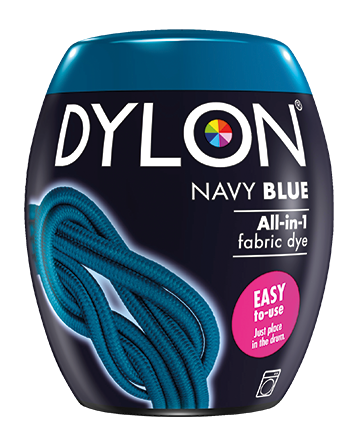 Dylon Kumaş Dye Pods (Makine use), Lacivert Mavi