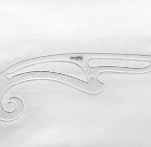 French Curve Cetvel, Transparent