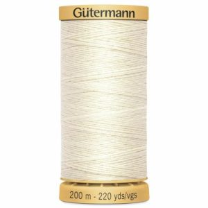 Gutermann Basting İplik, Doğal