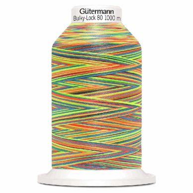 Gutermann Bulky-Lock 80 Multicolour, Col 9822
