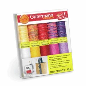 Gutermann Deco Stitch, Karışık Kutu of 10