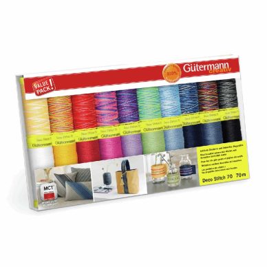 Gutermann Deco Stitch, Karışık Kutu of 20
