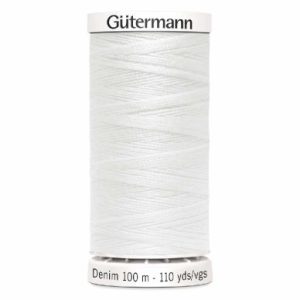 Gutermann Denim İplik, Beyaz