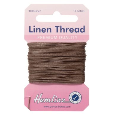 Hemline Keten İplik, Kahverengi