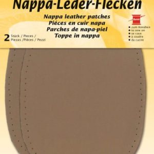Kleiber Nappa Leather Patches, Bej