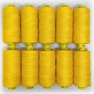 Gutermann Mara 11 rPet (100% Geri Dönüştürülmüş) İplik, 110m Makara, Sarı (417)