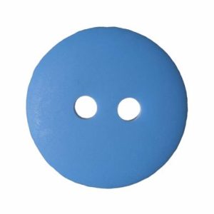 Matt Smartie Düğme: 24 lignes (15mm), Kraliyet Mavi