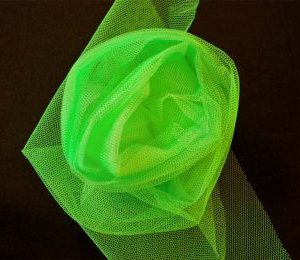 Naylon Dress Net - Fluorescent Yeşil