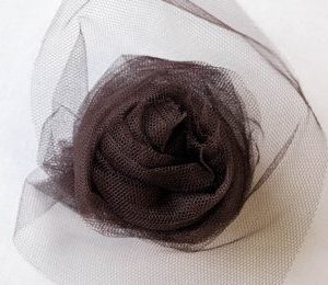 Naylon Dress Net - Peat