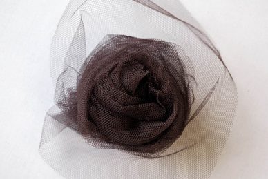 Naylon Dress Net - Peat