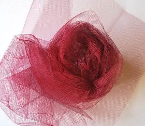 Naylon Dress Net - Strawberry