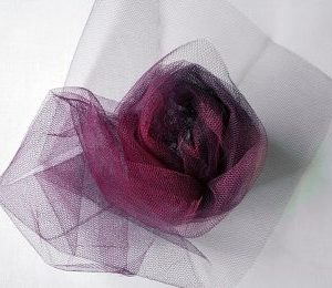 Naylon Dress Net - Şarap Rengi
