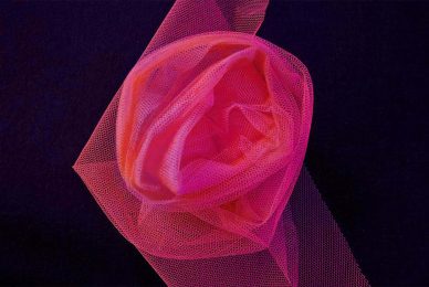 Naylon Dress Net - Fluorescent Vişne Çürüğü