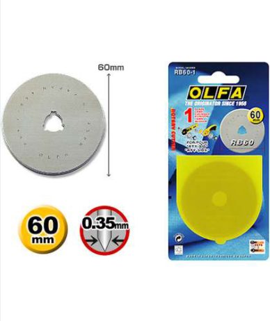 Olfa Yedek Bıçaklar 60mm