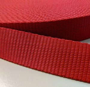 Polypropylene Şerit 25mm, Kırmızı