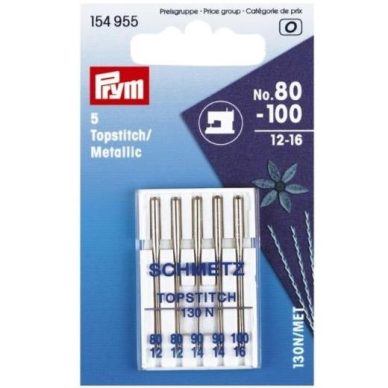 Prym Makine İğneler - Topstitch/Metallic