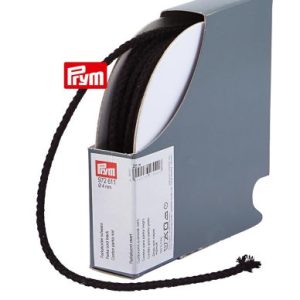 Prym Parka Kordon 4mm, Siyah 25m