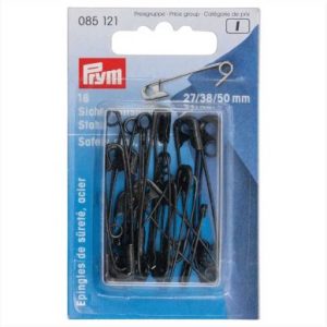 Prym Karışık Safety Toplu İğneler, Siyah