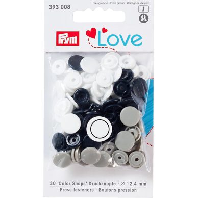 Prym Renk Çıtçıts - Love Edition, Gris