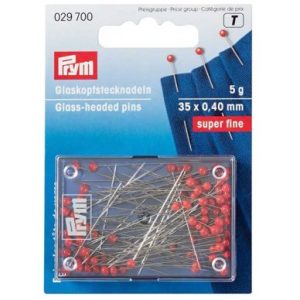Prym Süper İnce Glass-Headed Toplu İğneler