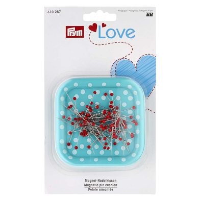 Prym Magnetic İğne Yastığı, Su Yeşili Polka Dot