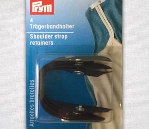 Prym Shoulder Strap Retainer, Siyah