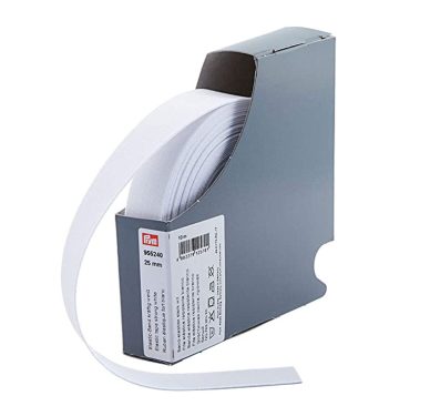 Prym Güçlü ColouKırmızı Lastik 25mm, Beyaz