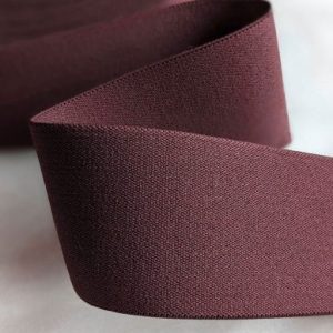 Prym Woven Lastik 50mm (2″), Bordo