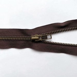 YKK Metal Fermuarlar - RGKBC56 Antique Brass, Kahverengi 570 (fazla stok)