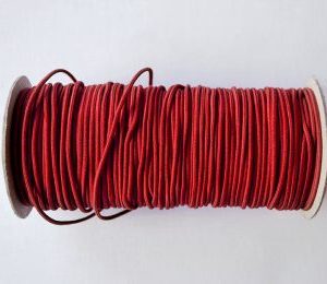 Round Lastik 3mm, Kırmızı