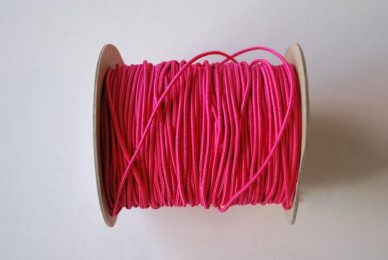 Round Lastik 3mm, Pembe