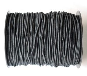 Round Lastik 3mm, Siyah