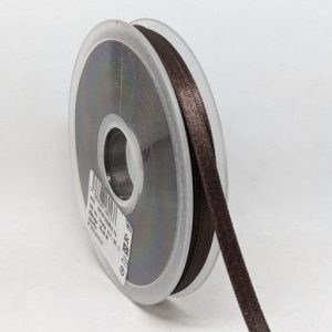 Saten Kurdele 06mm (fazla stok), Kahverengi