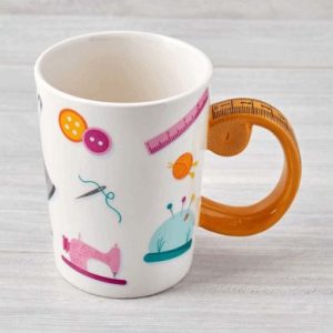 Sew Thirsty Mug, Turuncu