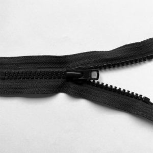 YKK Plastik Fermuarlar - VSC86, Siyah 580 (fazla stok)