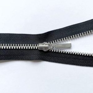 YKK Metal Fermuarlar - YANO456 DADR4 ile Turn Up Sürgü, Siyah 580 (fazla stok)