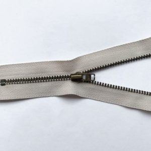 YKK Metal Fermuarlar - YGKBC456, Antique Brass Fermuar Ucu, Bej 572 (fazla stok)