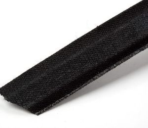 Pamuk CoveKırmızı Boning 12mm, 20m makara, Siyah